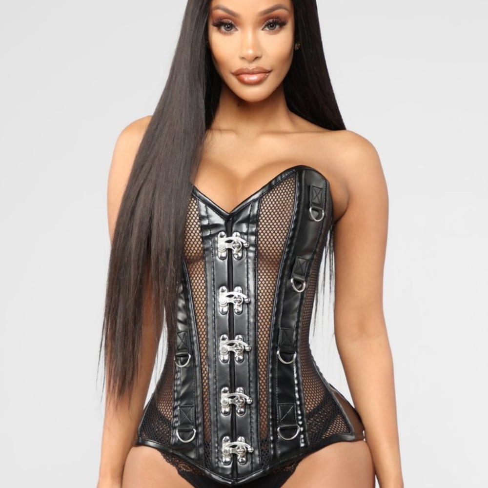 Aint Thinking About You Corset from Fashion Nova